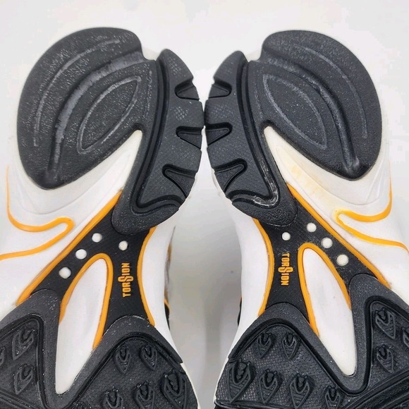 RARE VINTAGE ADIDAS TORSION SNEAKERS WOMENS SIZE 6 BLACK GRAY GOLD Y2K 2000S - Picture 11 of 14